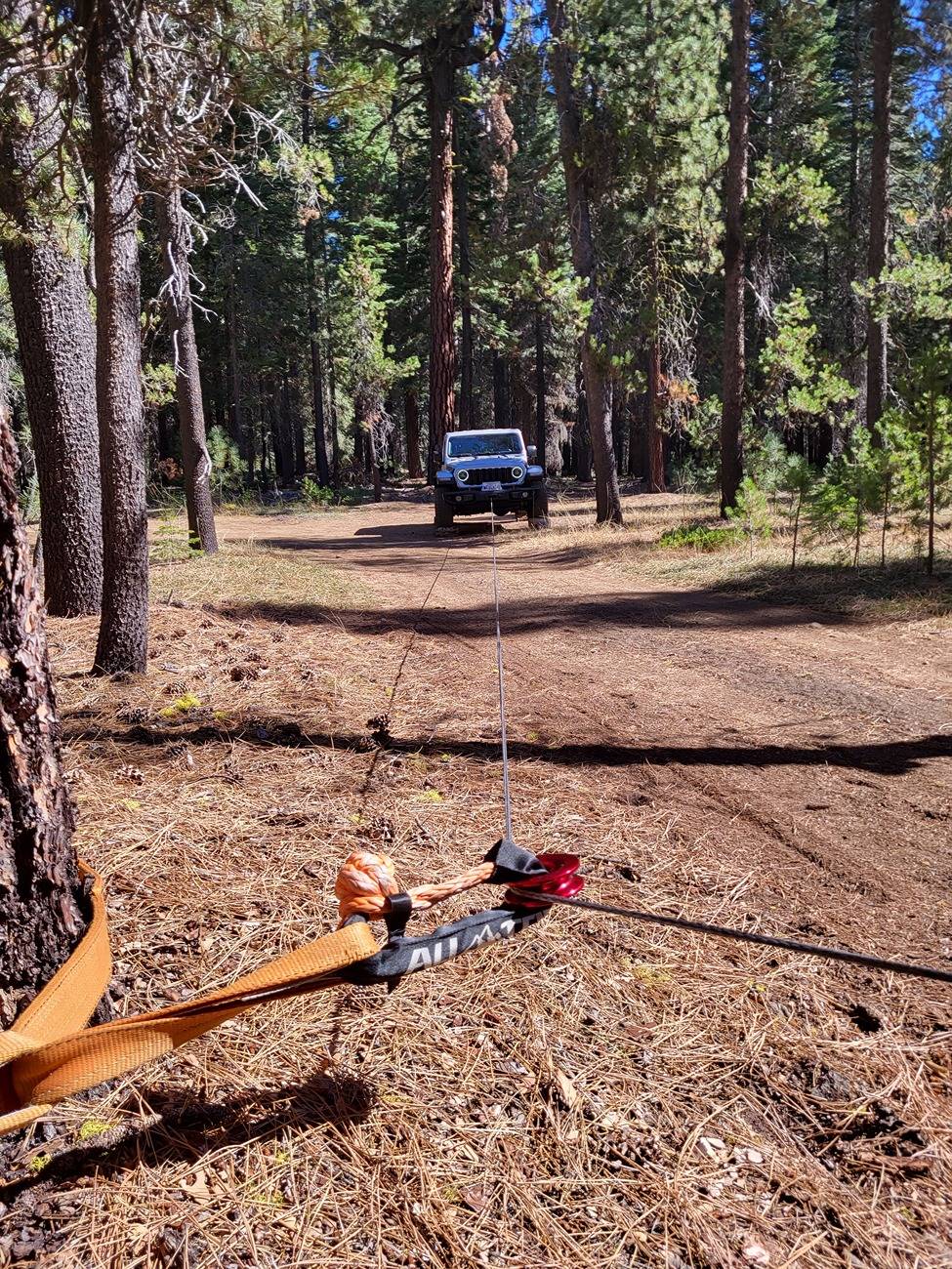 Jeep Wrangler JL How to use winch properly? 20241001_115325