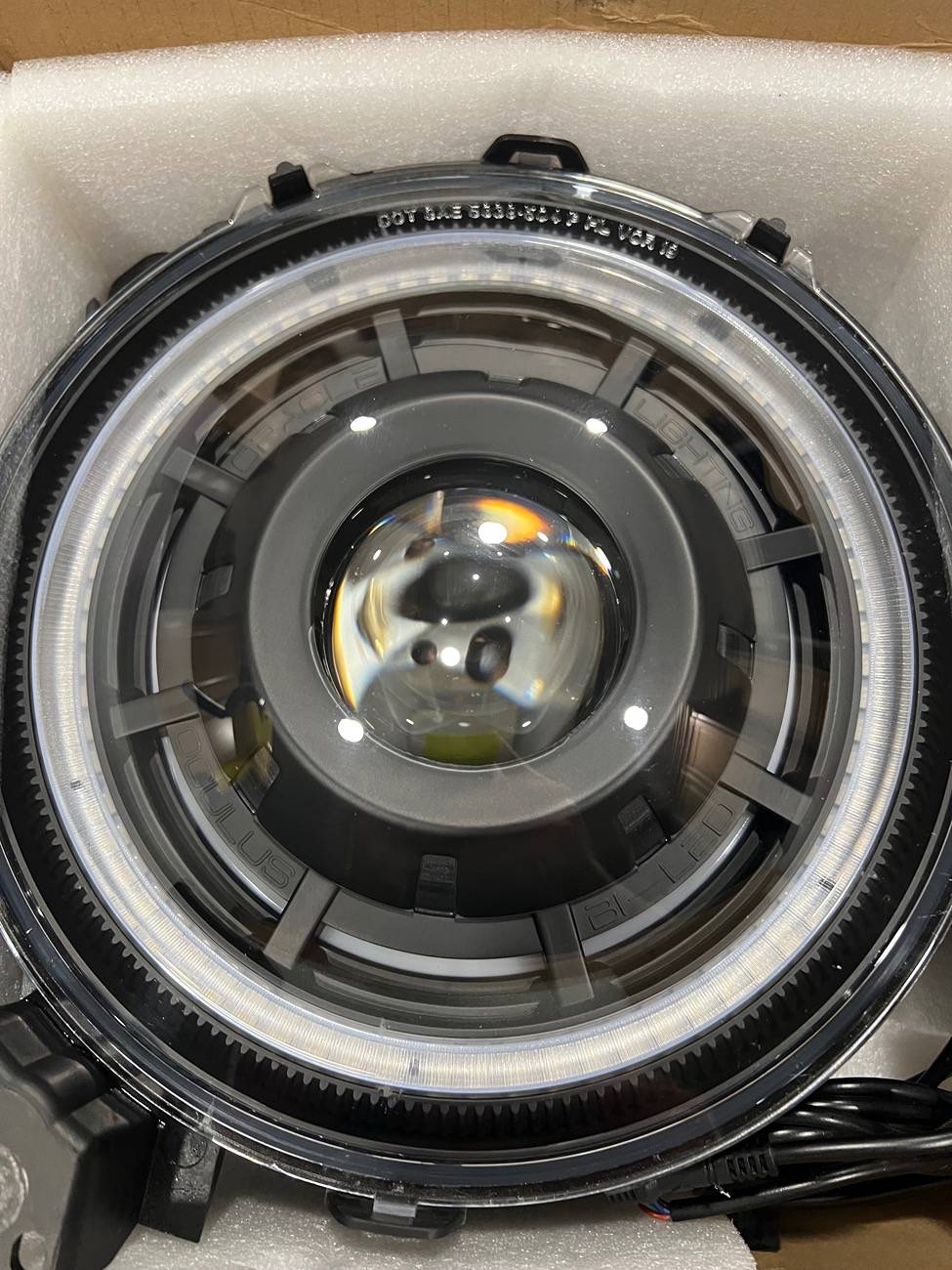 Jeep Wrangler JL $350 Oracle Oculus Switchback Bi-LED Headlights w/ BC1 IMG_4035