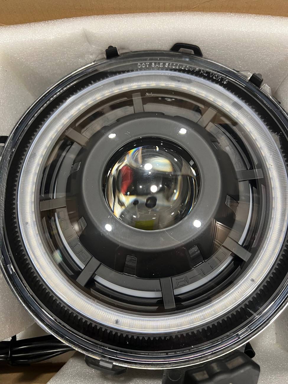 Jeep Wrangler JL $350 Oracle Oculus Switchback Bi-LED Headlights w/ BC1 IMG_4036