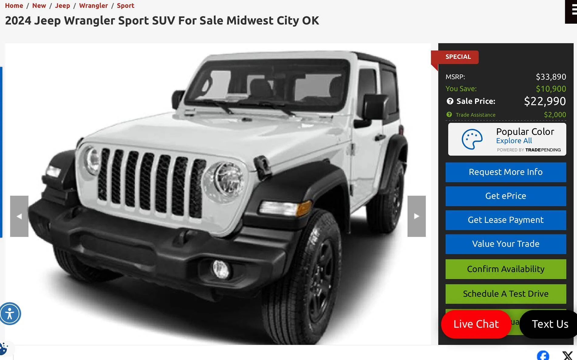 Jeep Wrangler JL Help....Looking  for a deal on a 2 door JL... 1728062246837-k