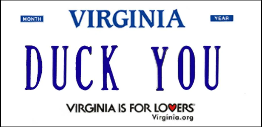 Jeep Wrangler JL My new personalized plate to prevent ducking! IMG_3044