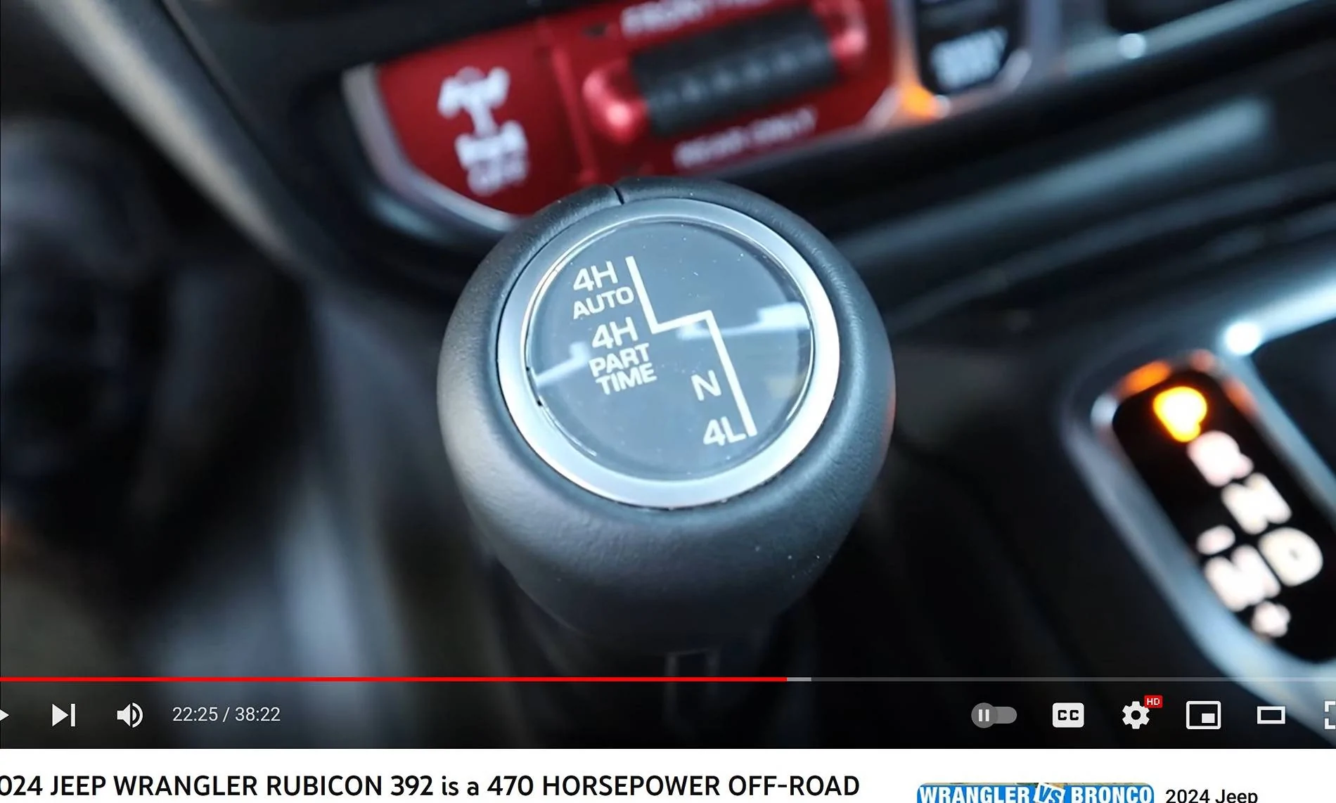 Jeep Wrangler JL Question on 1st Tire Rotation 2024 Rubicon 392 shift kno