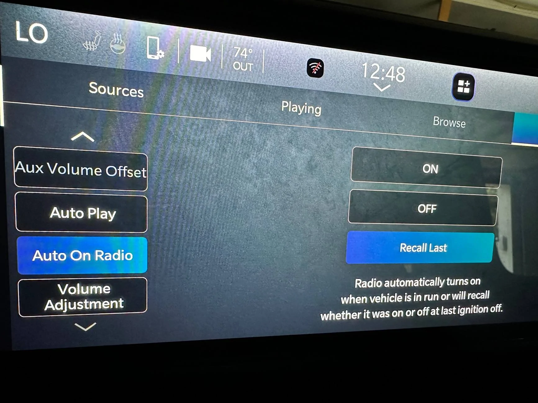 Jeep Wrangler JL Uconnect Autoplaying Audible - Infuriating IMG_5746