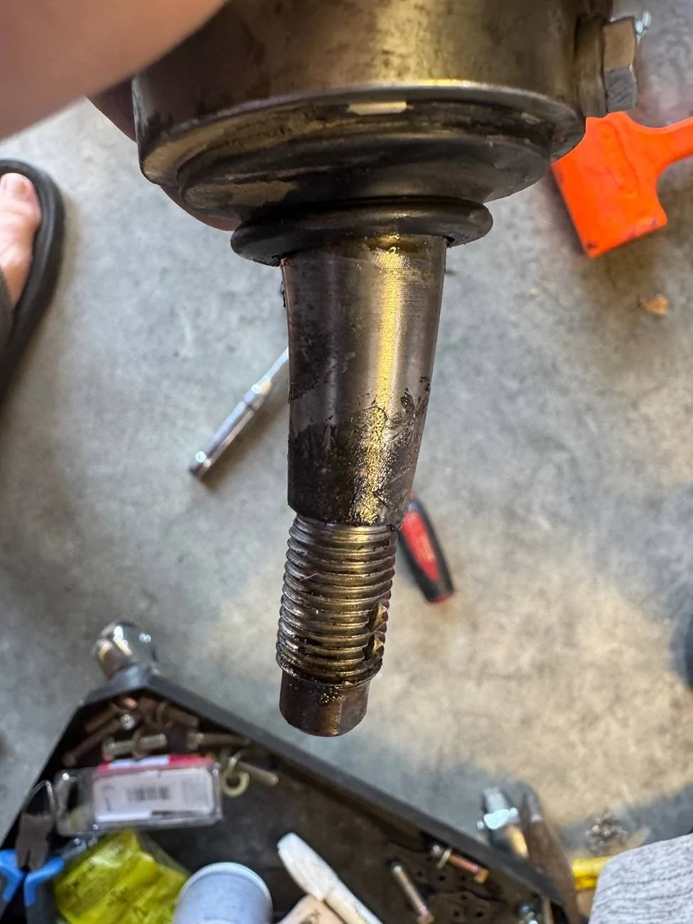 Jeep Wrangler JL F upped my steering knuckle IMG_1038