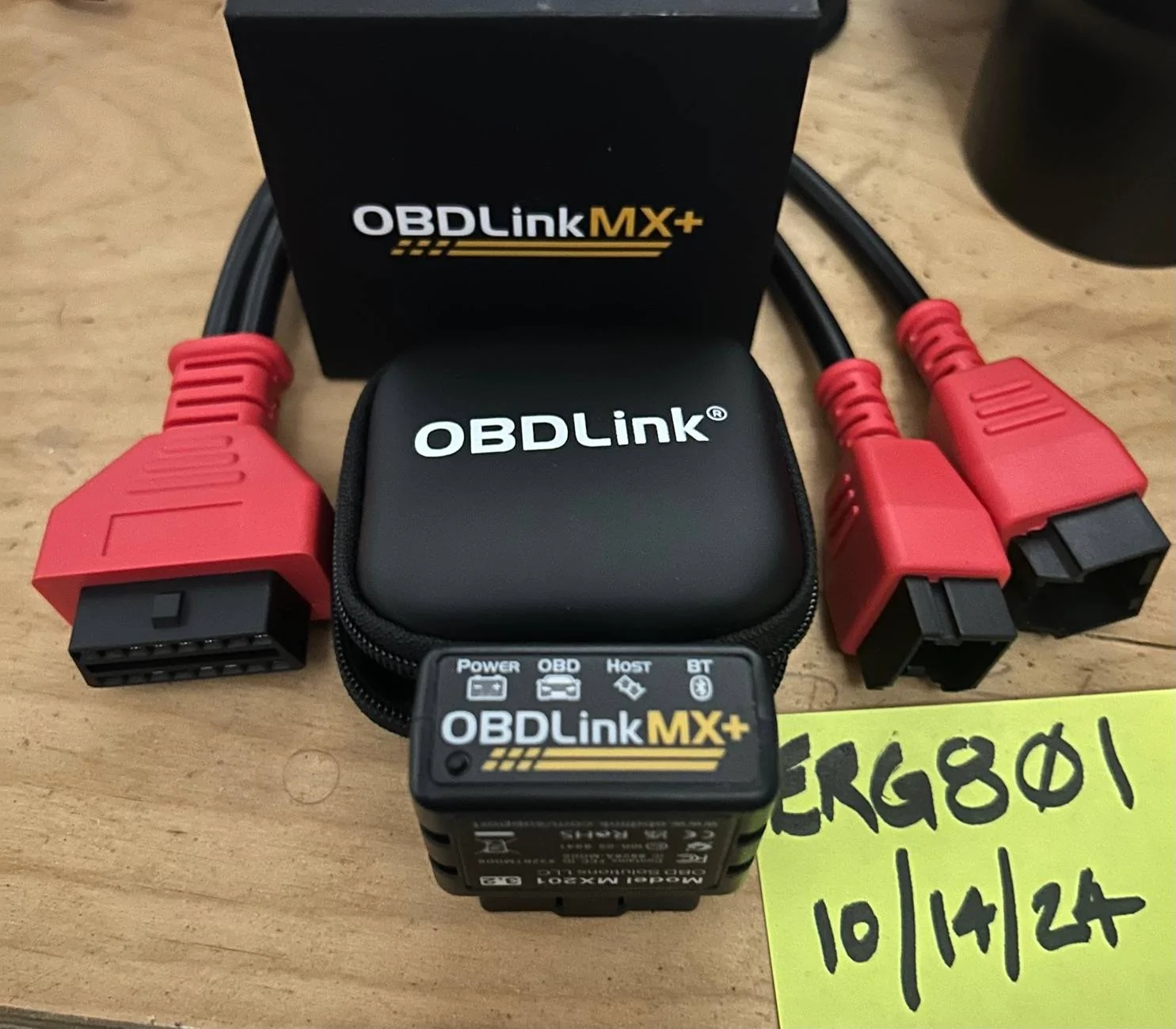Jeep Wrangler JL OBDLink MX+ w/Chrysler Cable IMG_1003