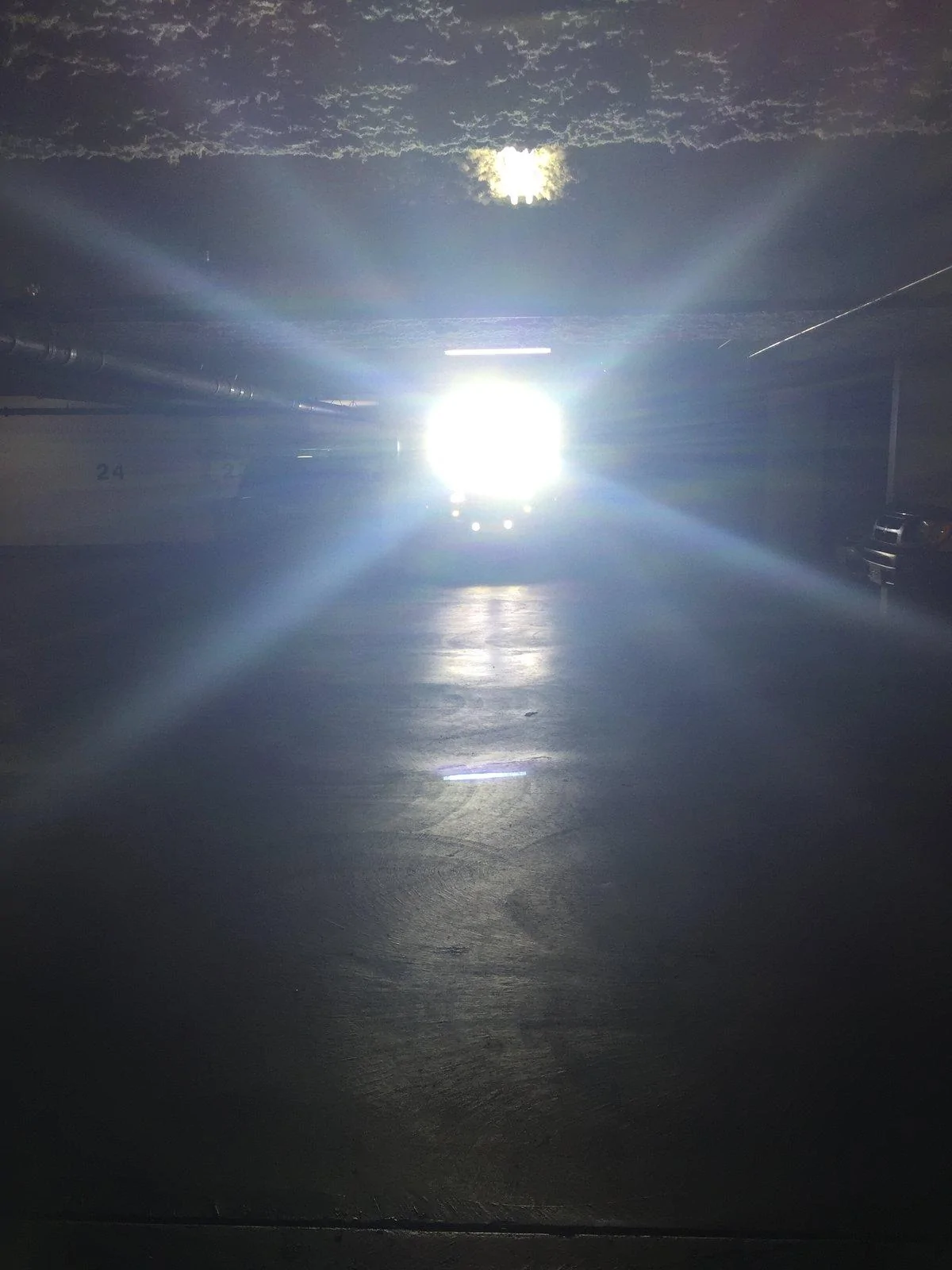 Jeep Wrangler JL Light bars and pillar lights IMG_0312