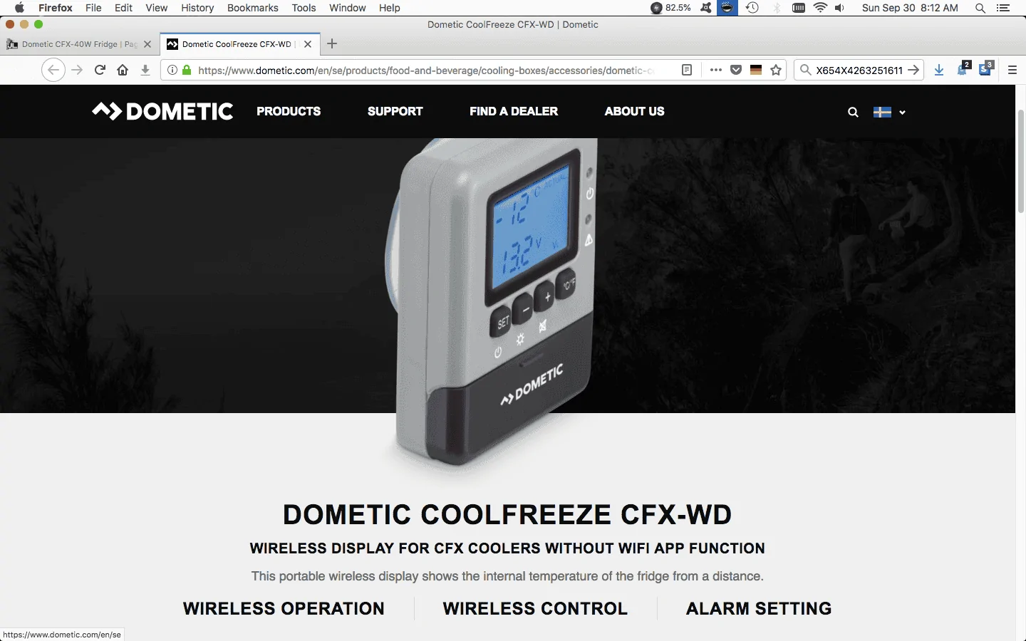 Jeep Wrangler JL Dometic CFX-40W Fridge Screen Shot 2018-09-30 at 8.12.50 AM