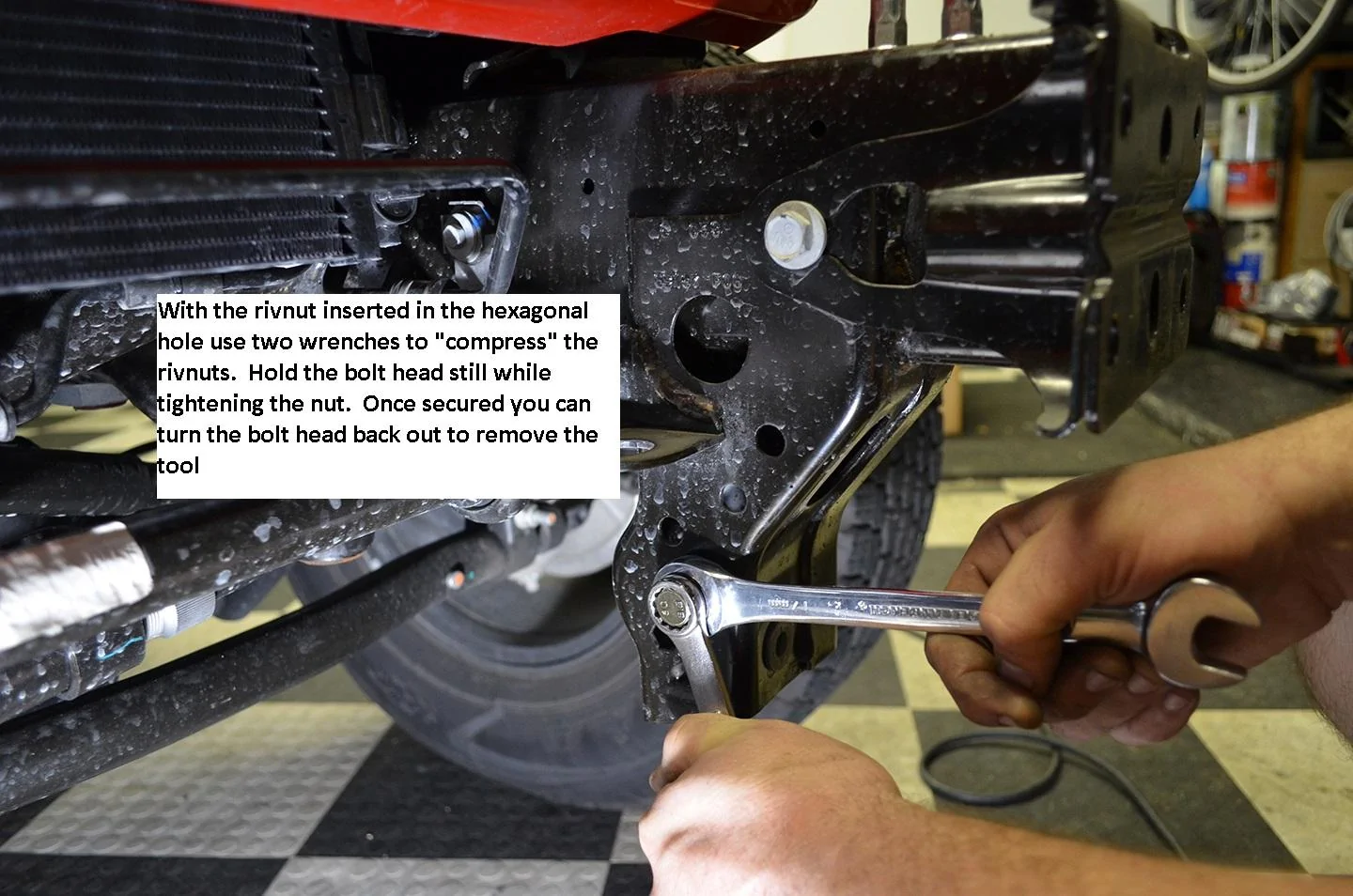 Jeep Wrangler JL ROAM Front Bumper Install 14 Nutsert Tool us