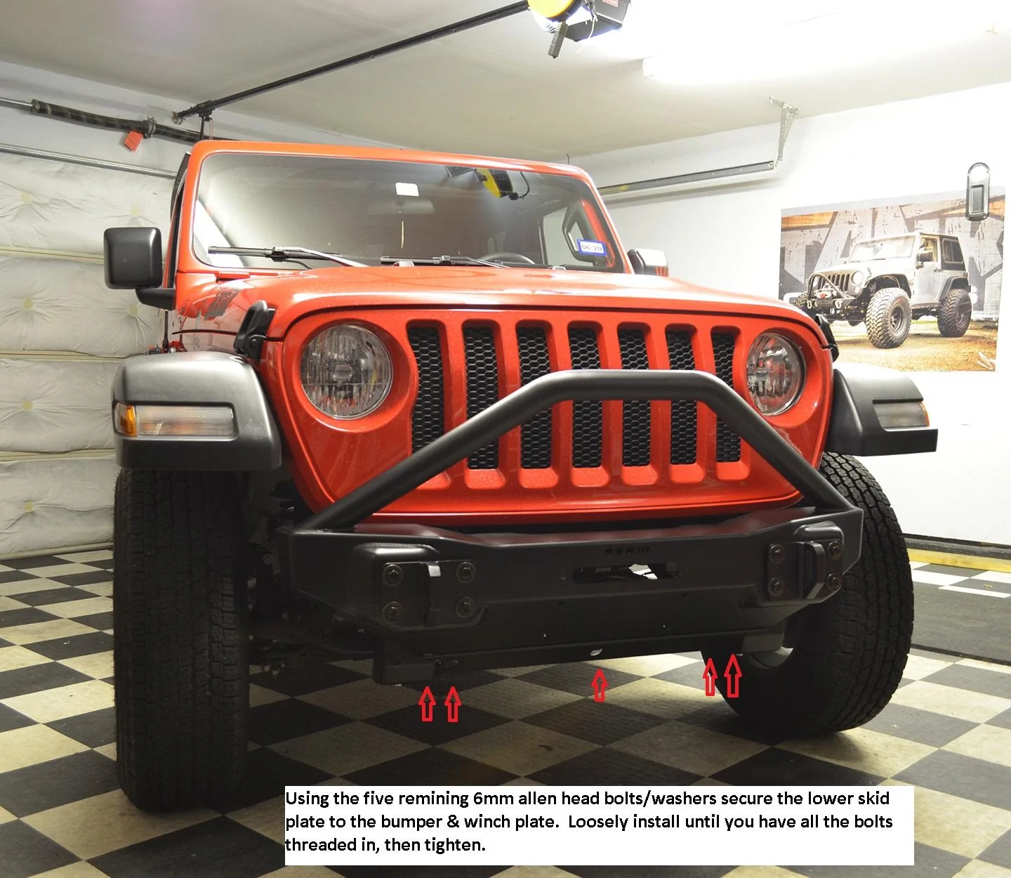 Jeep Wrangler JL ROAM Front Bumper Install 25