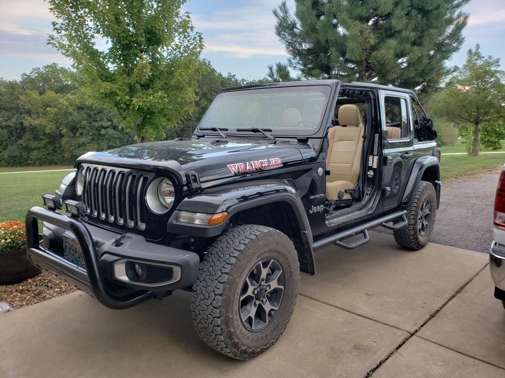 Jeep Wrangler JL Taking off some doors 20180918_175310