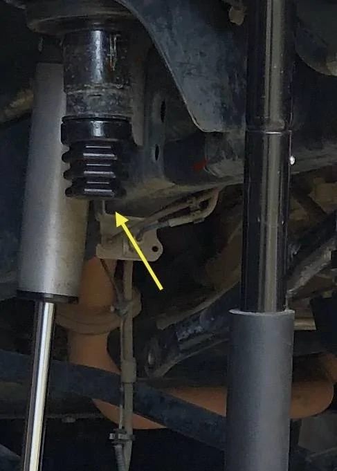 Jeep Wrangler JL Front Bump Stop Replacement IMG_9176