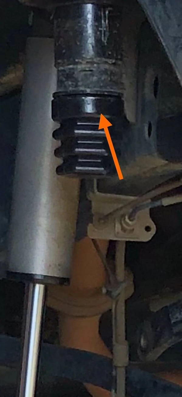 Jeep Wrangler JL Front Bump Stop Replacement IMG_0307