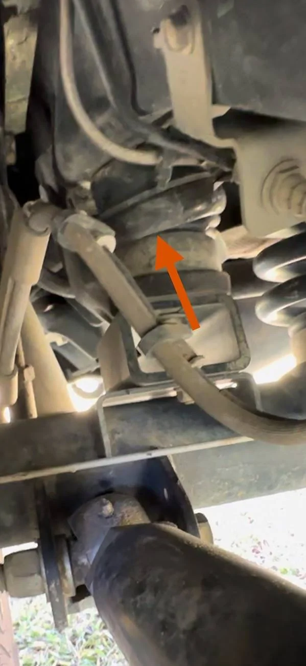 Jeep Wrangler JL Front Bump Stop Replacement IMG_0306