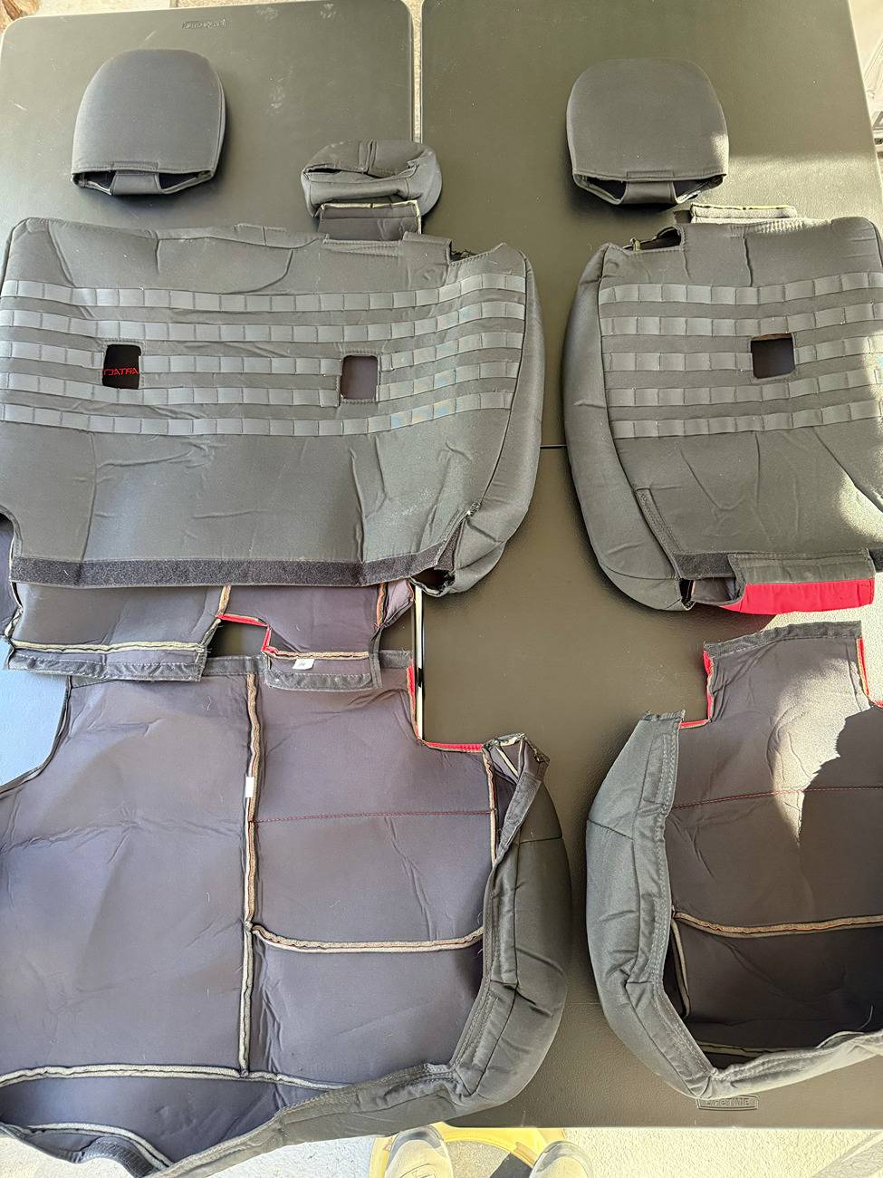Jeep Wrangler JL Bartact Tactical Seat Covers - Complete Set IMG_8136