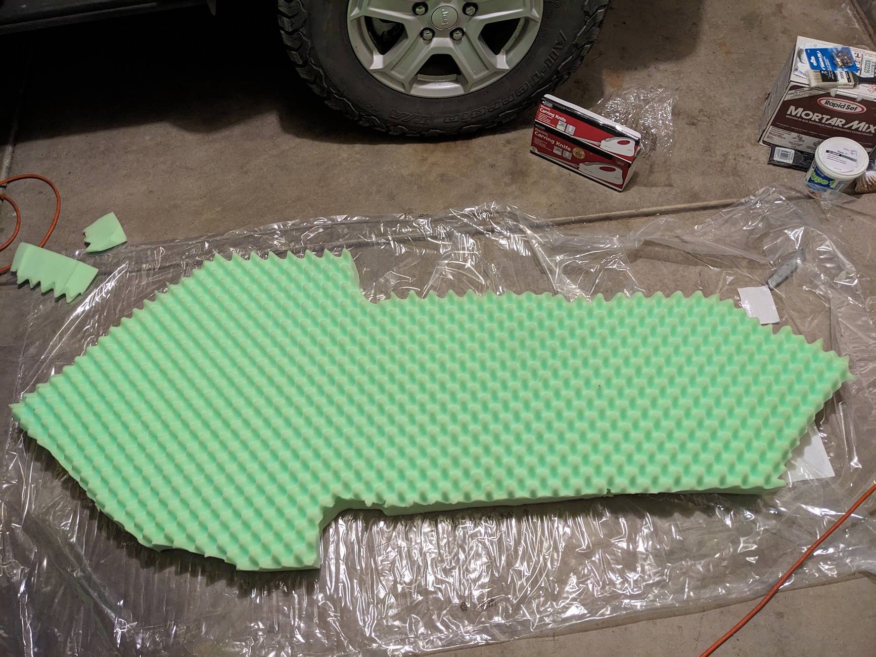 Jeep Wrangler JL Sleeping Inside a 2-door (plug and play/easy solution?) PXL_20241028_025920197