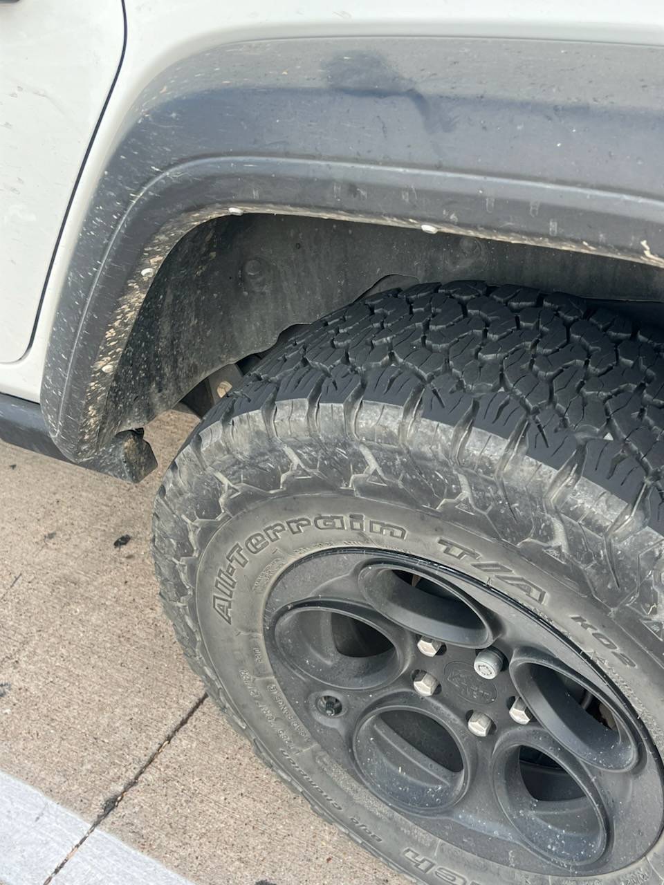 Jeep Wrangler JL Stock JLU Fender Clips IMG_7465