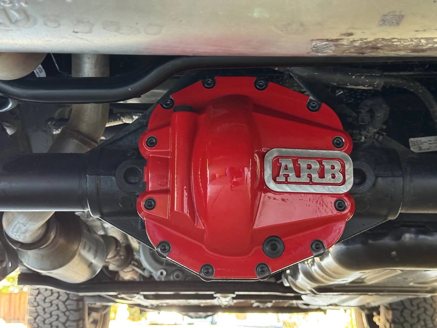 Jeep Wrangler JL ARB Diff covers on stock JLR IMG_1988