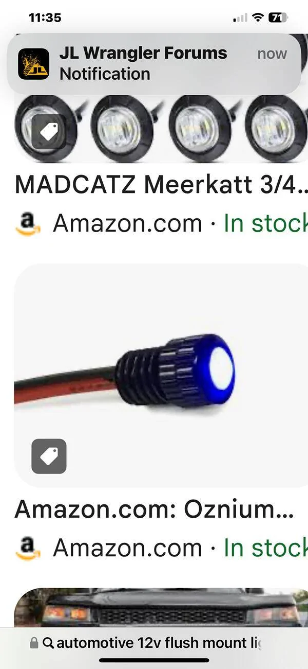 Jeep Wrangler JL Glovebox lighting IMG_3560