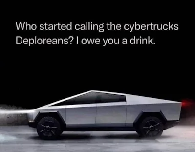 Jeep Wrangler JL Tesla Cybertruck. who started
