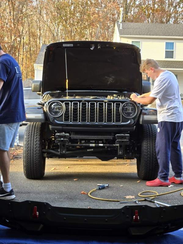 Jeep Wrangler JL Front End Transformation - 2024 Grill Conversion 3
