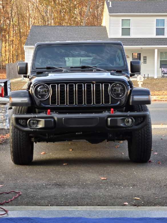 Jeep Wrangler JL Front End Transformation - 2024 Grill Conversion 4