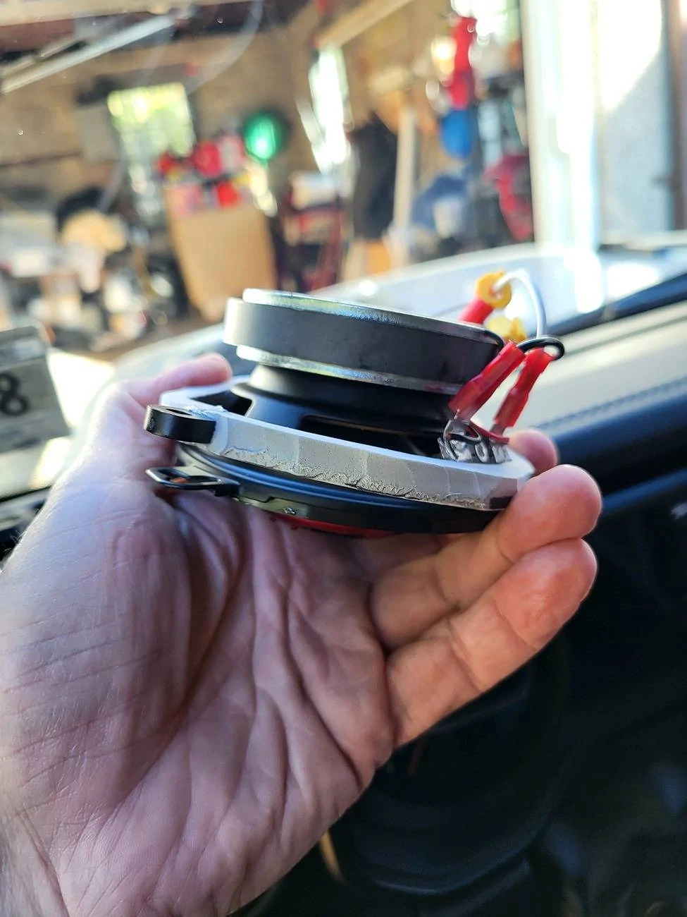 Jeep Wrangler JL 2024 base audio - tweeter and sub plug and play upgrade 2 tweeter spacer