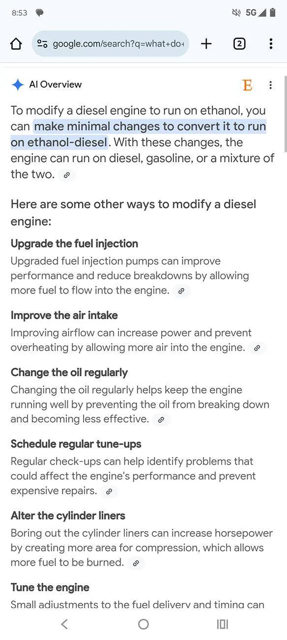 Jeep Wrangler JL E95: Diesel Conversion info 1000005083