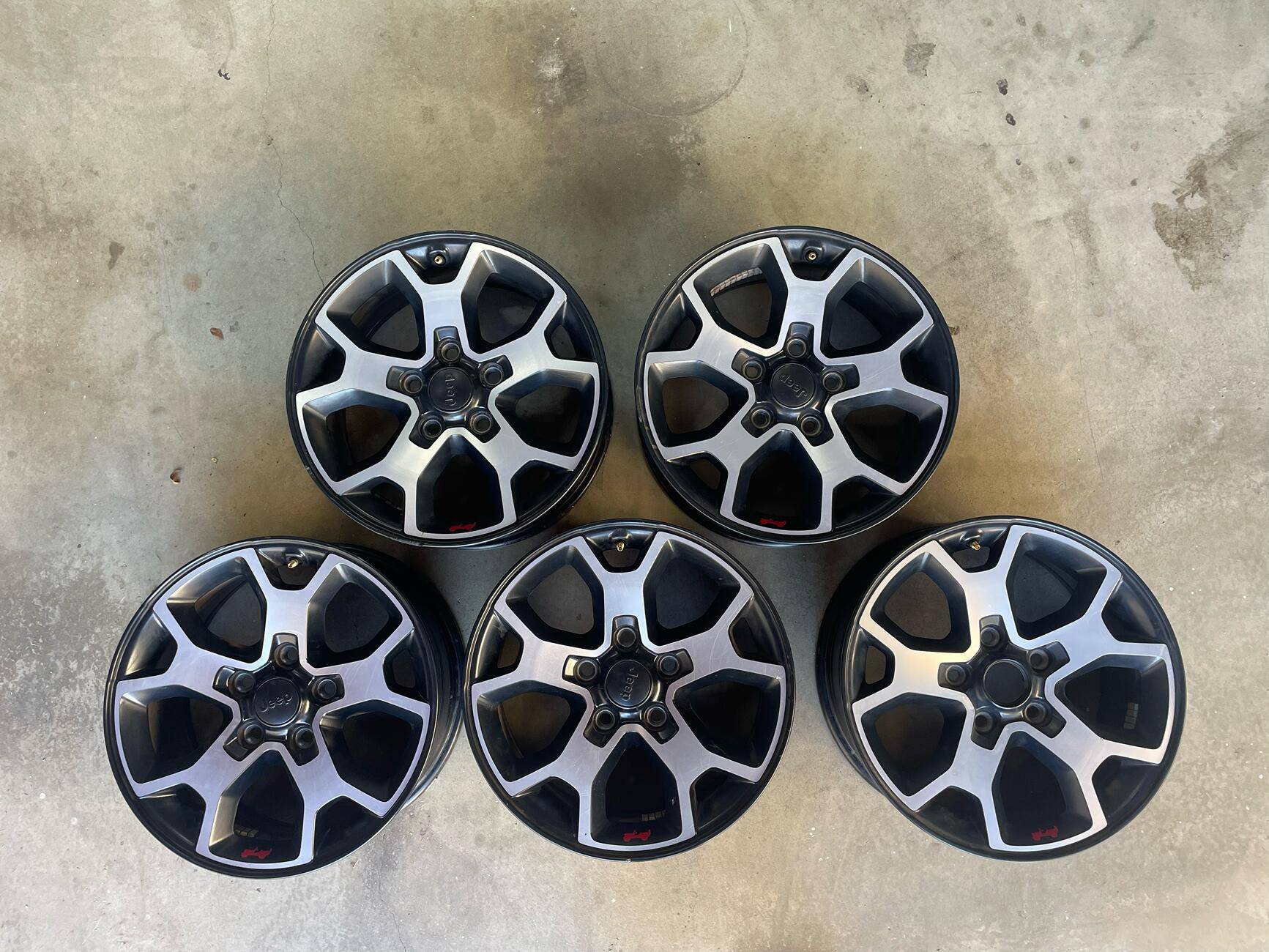 California - 5x Original 2020 Rubicon Rims ($399) | Jeep Wrangler ...
