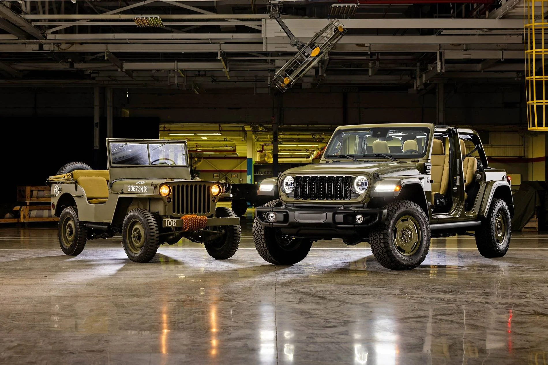 Jeep Wrangler JL 2025 Wrangler 4xe Willys '41 Special Edition Announced JP025_123WR