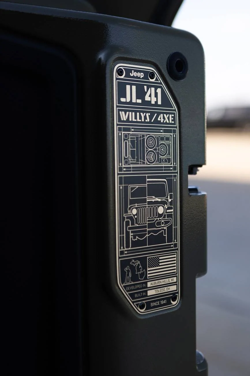 Jeep Wrangler JL 2025 Wrangler 4xe Willys '41 Special Edition Announced JP025_135WR