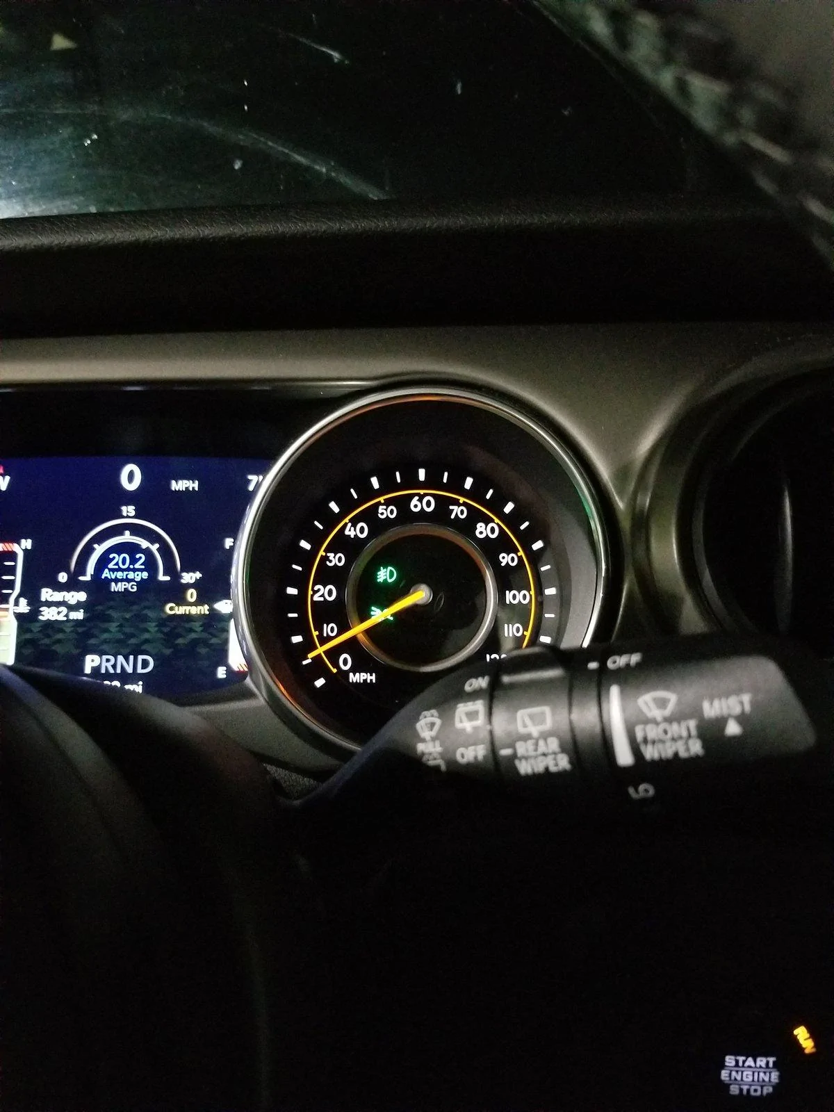 Jeep Wrangler JL speedometer difference 20181001_195037