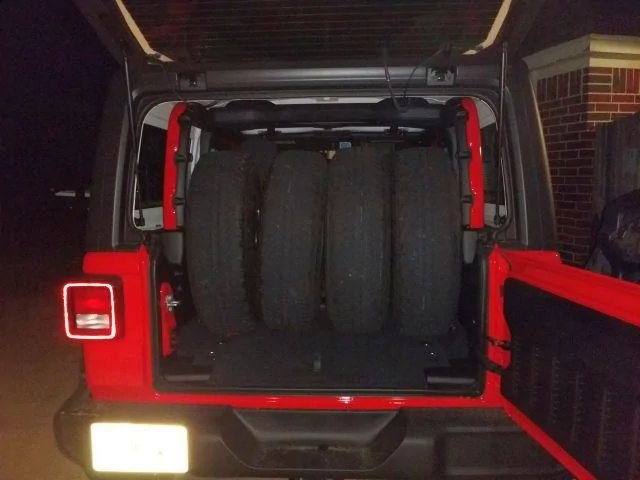 Jeep Wrangler JL What did you do TO your Jeep JL today? jl-4-tires-in-back-640