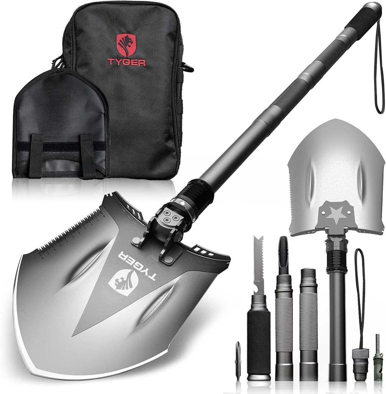 Jeep Wrangler JL Shovels Tyger Shovel