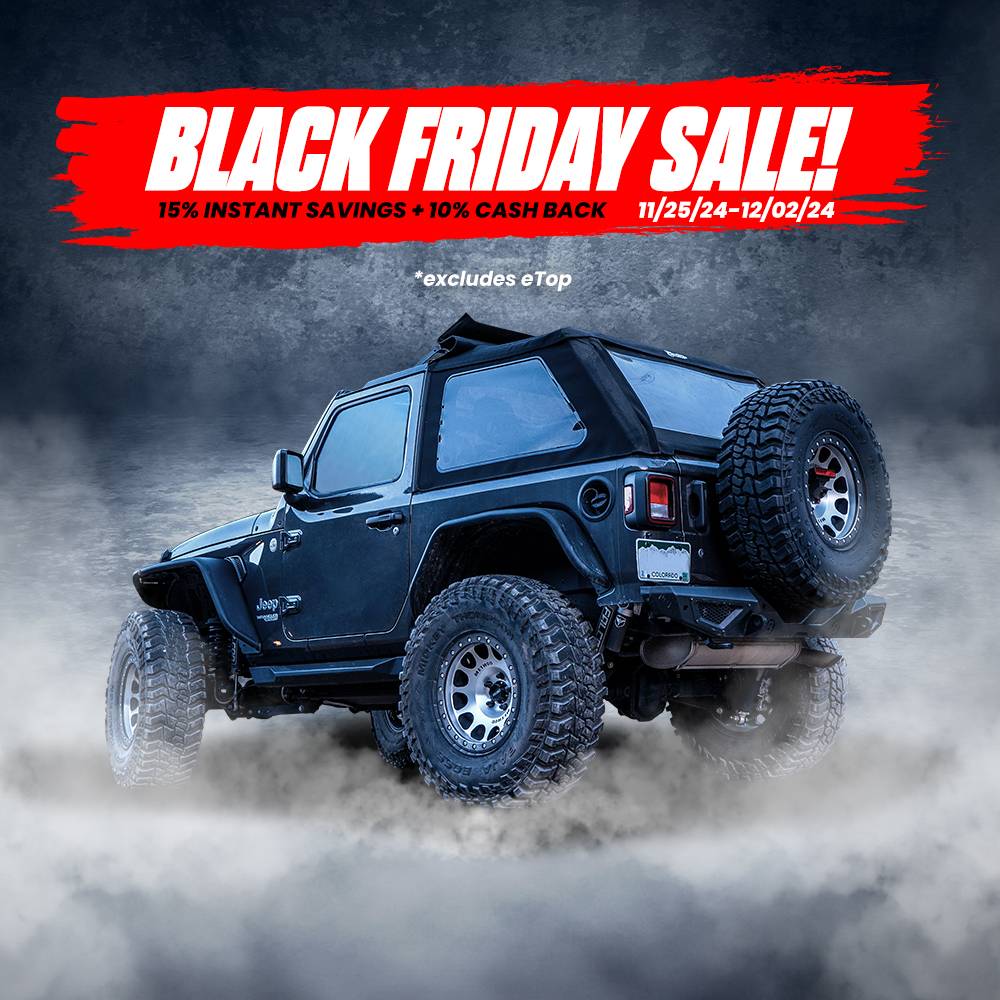 Jeep Wrangler JL Bestop's Black Friday Sales are here!! BFCM Updated 1000x1000_Phil (NO CTA)