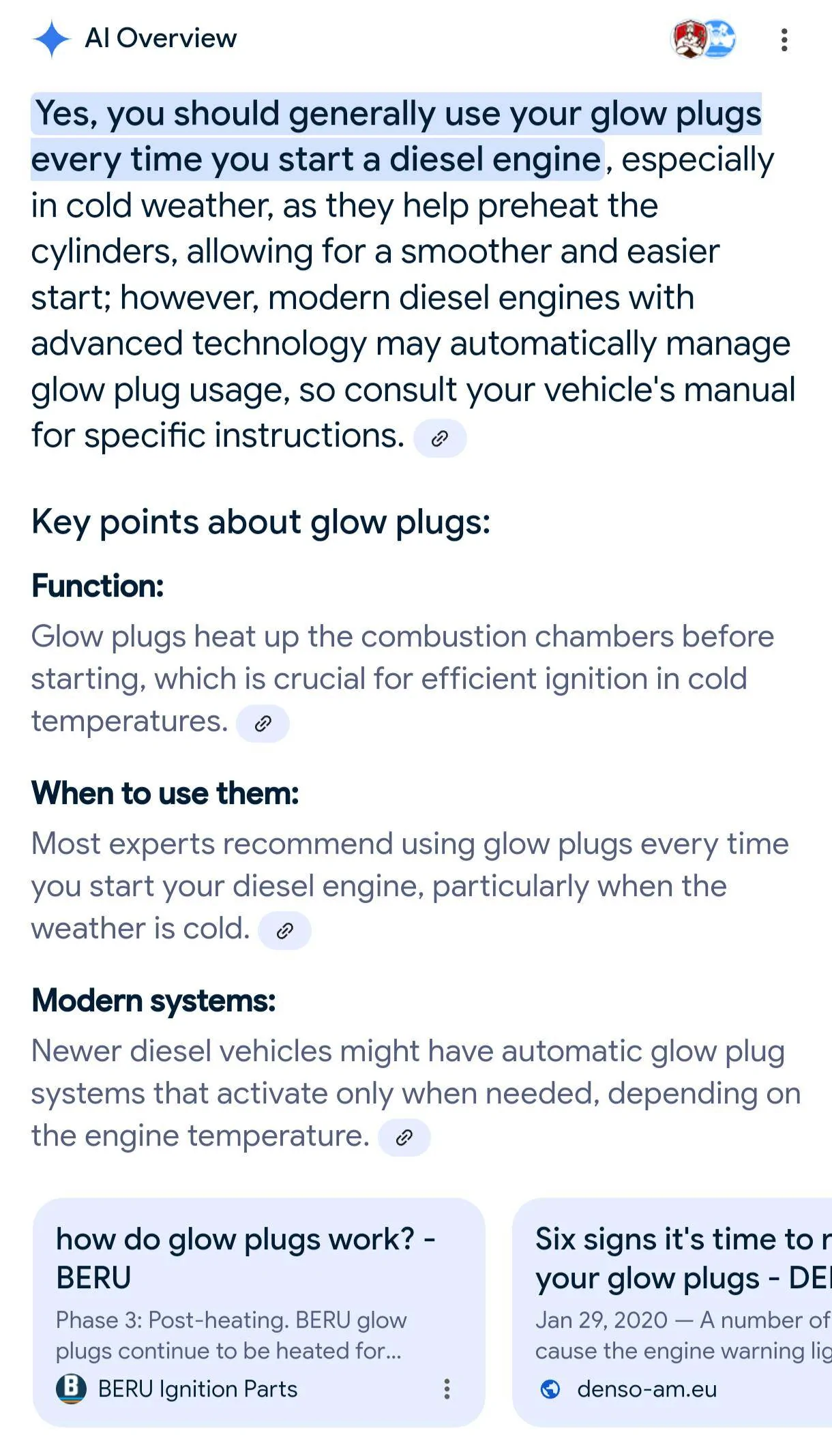 Jeep Wrangler JL Use glow plugs at every start? 1000005744