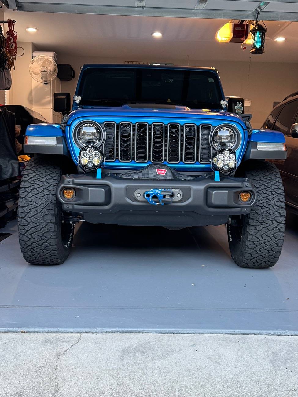 Jeep Wrangler JL Baja Designs LP6 installed IMG_3825