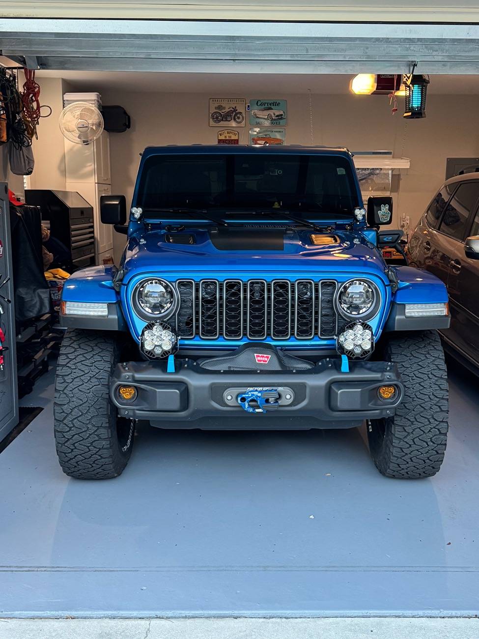 Jeep Wrangler JL Baja Designs LP6 installed IMG_3824