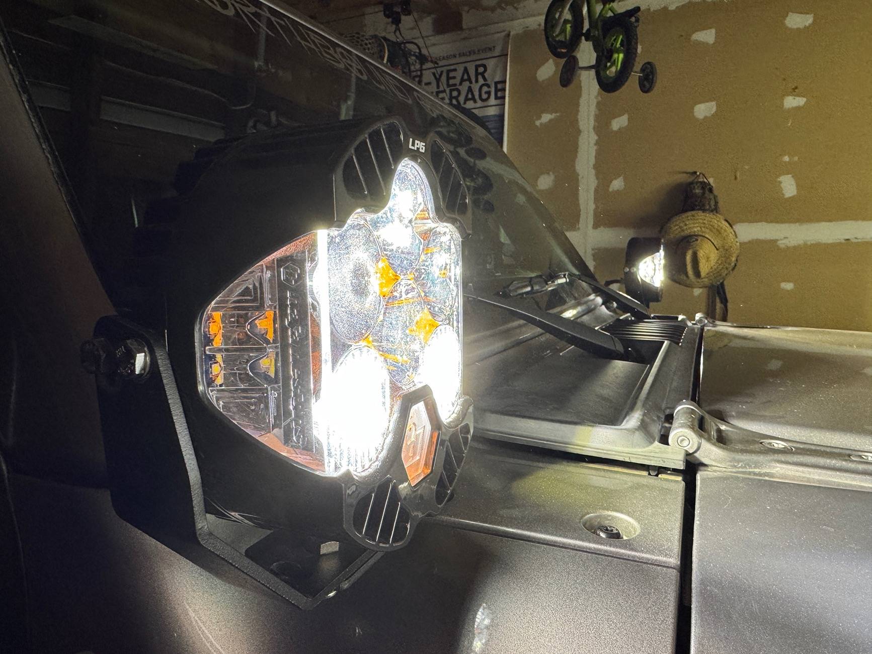 Jeep Wrangler JL Baja Designs LP6 installed IMG_5412