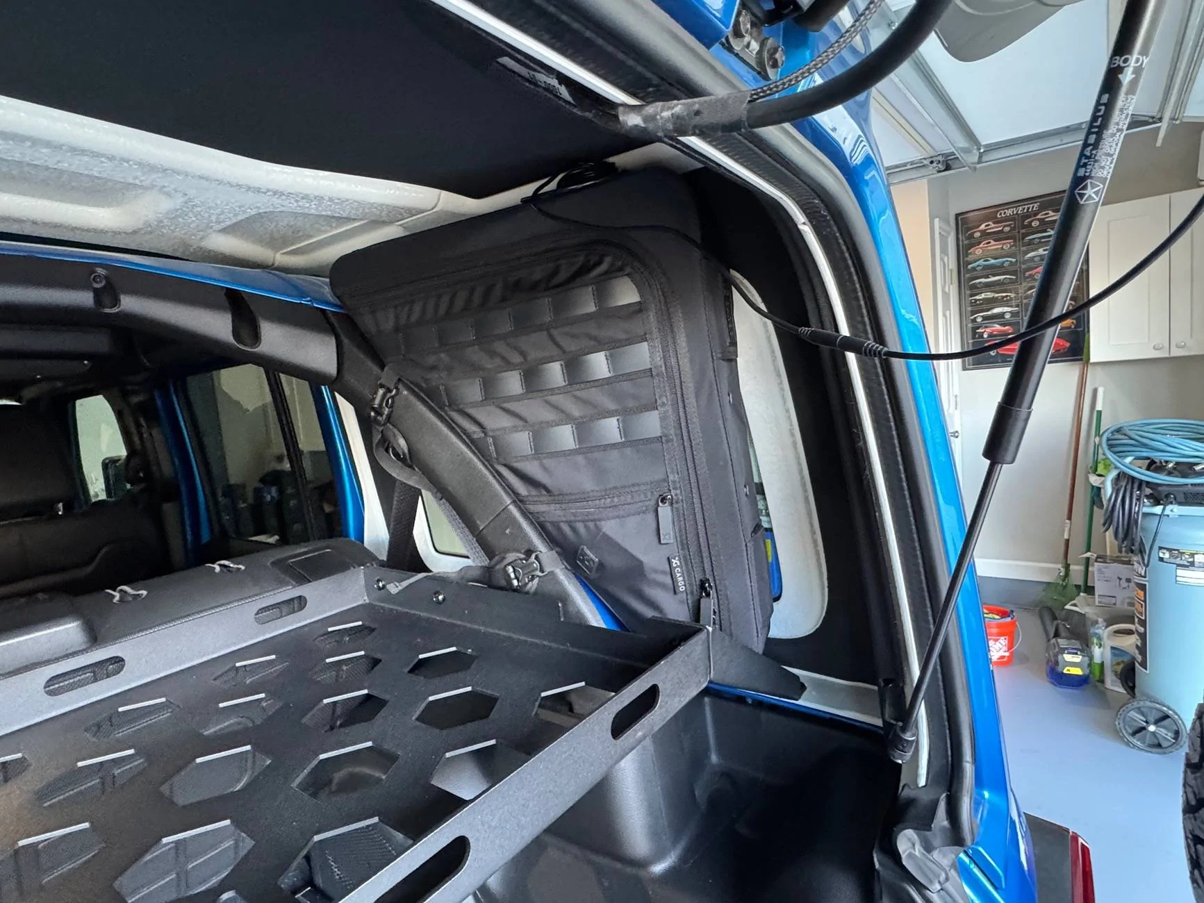 Jeep Wrangler JL Rear Cargo Shelf IMG_3769