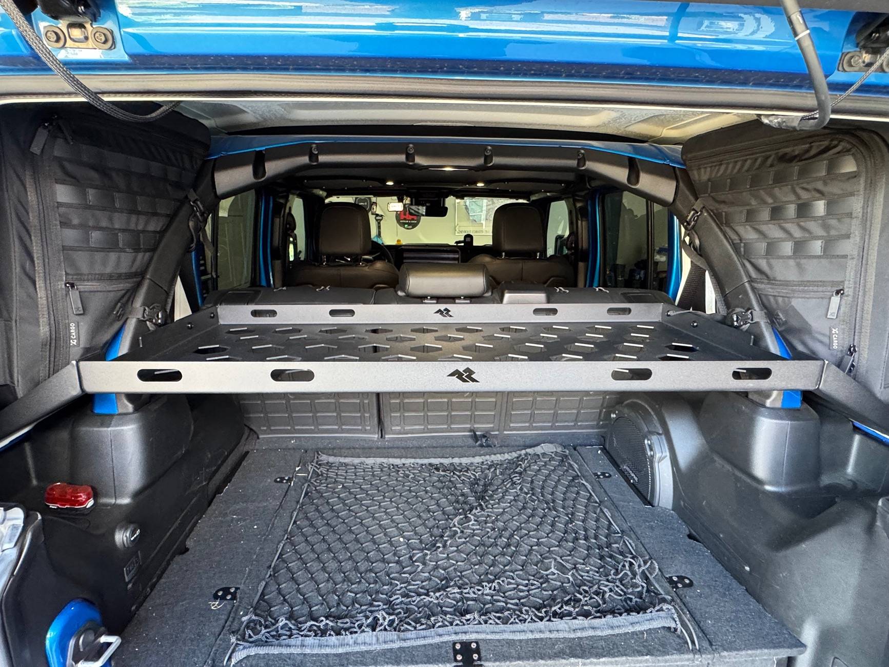 Jeep Wrangler JL Rear Cargo Shelf IMG_3767
