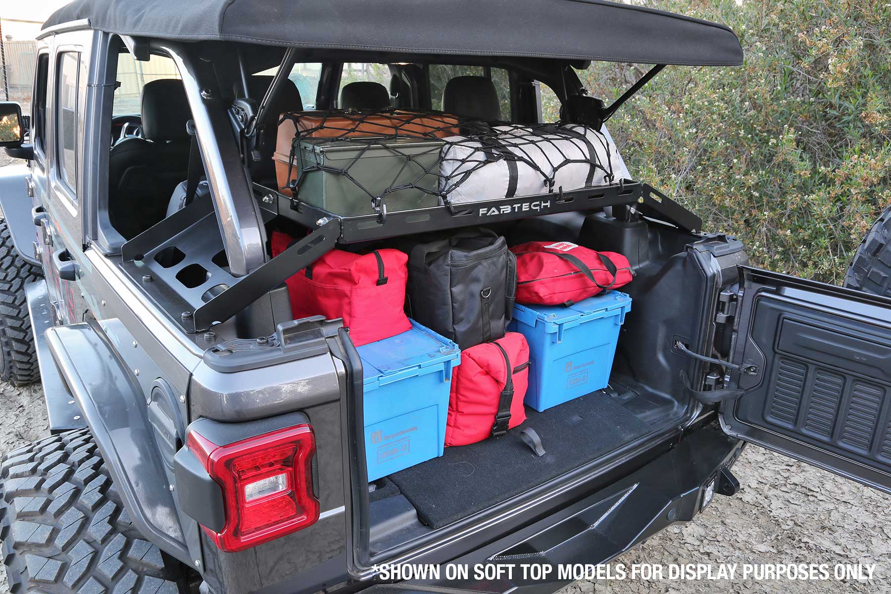 Jeep Wrangler JL Rear Cargo Shelf fts24211-beauty-1