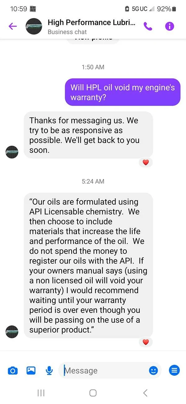 Jeep Wrangler JL Pentastar Upgrade and 0w20 engine oil Screenshot_20241207_225929_Messenger