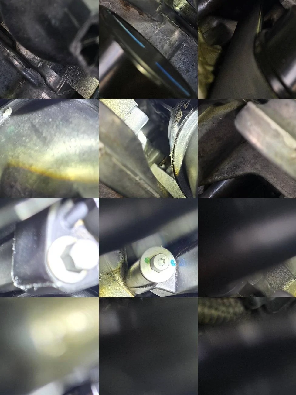 Jeep Wrangler JL Paper towel stuck around the engine 20241208_150435