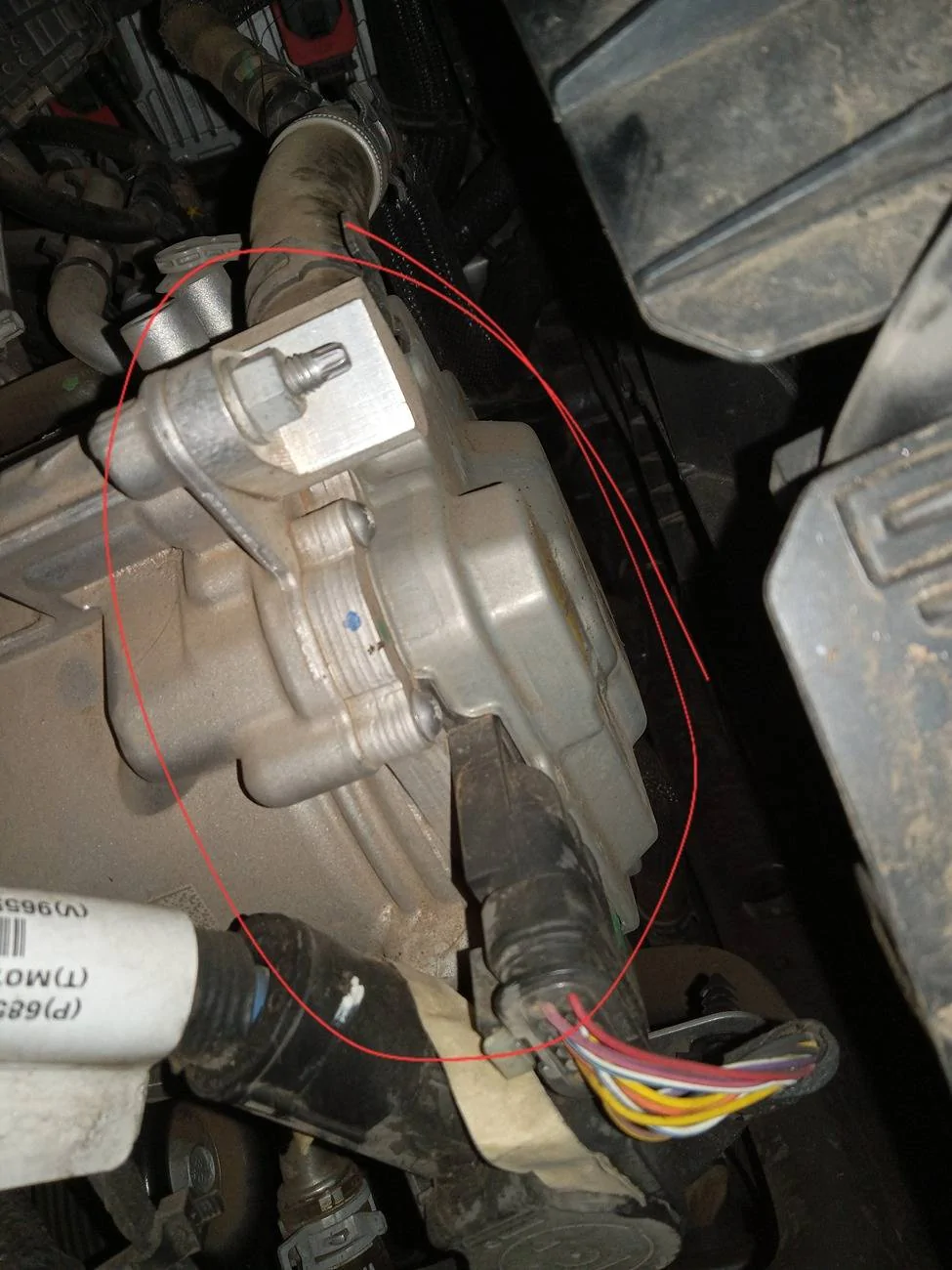 Jeep Wrangler JL Alternator/generator Mopar#68452771AF replacement 20241208_171056