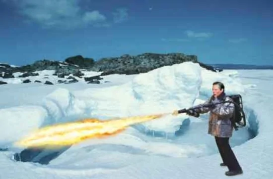 Jeep Wrangler JL Snow clearing options flamethrower