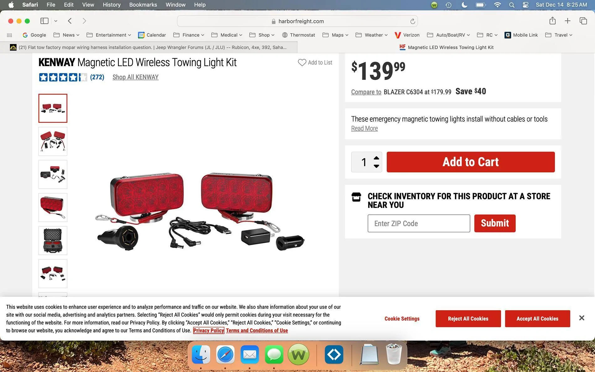 Jeep Wrangler JL Flat tow factory mopar wiring harness installation question. Screenshot 2024-12-14 at 8.25.33 AM