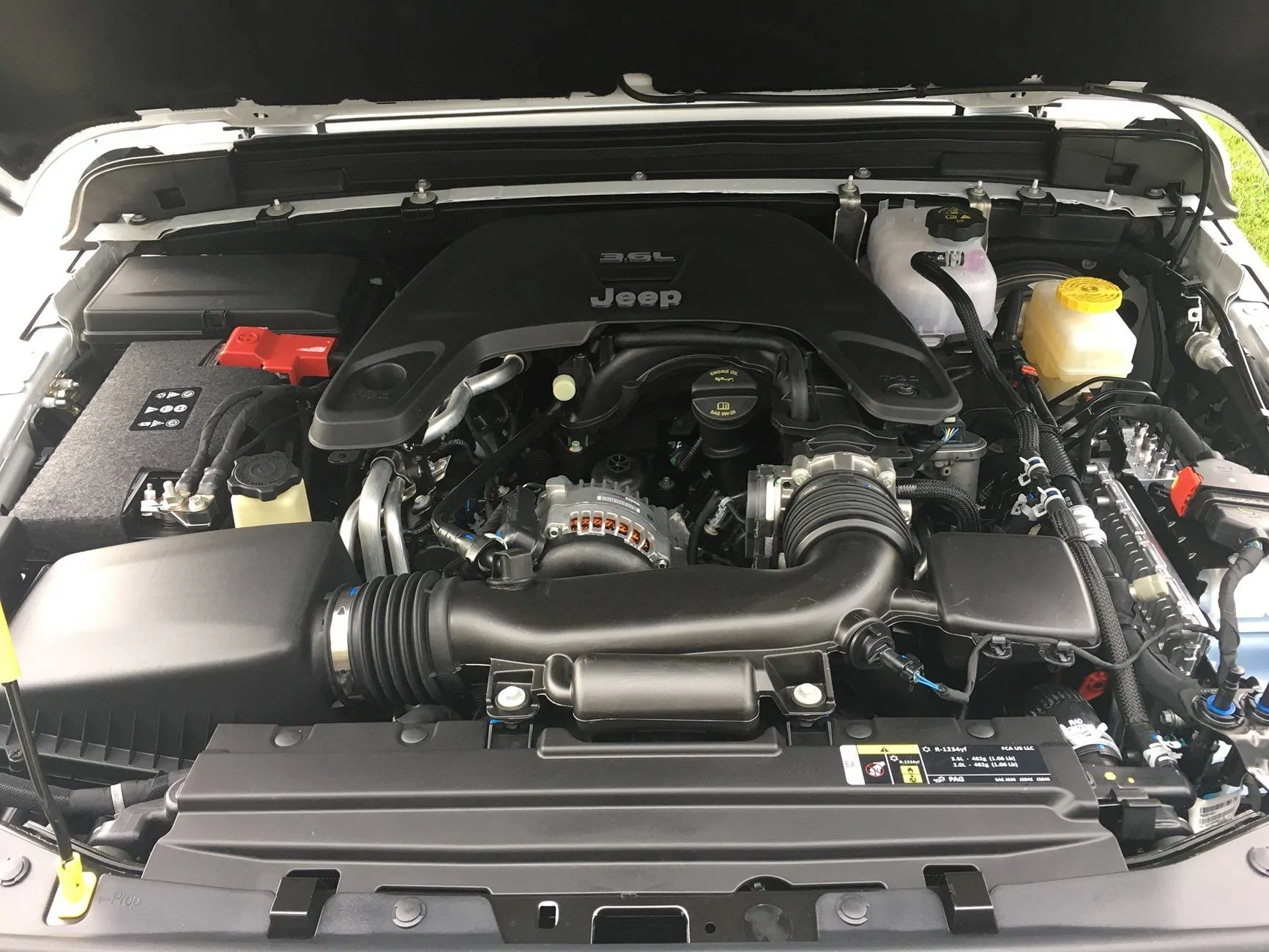 Jeep Wrangler JL Recommend a product to clean engine bay IMG_5993