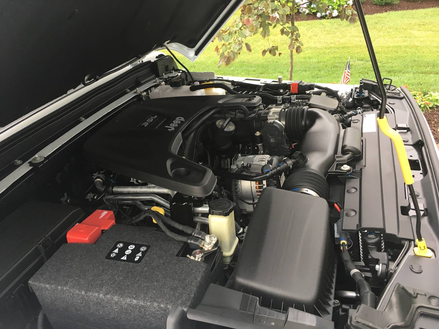 Jeep Wrangler JL Recommend a product to clean engine bay IMG_5995