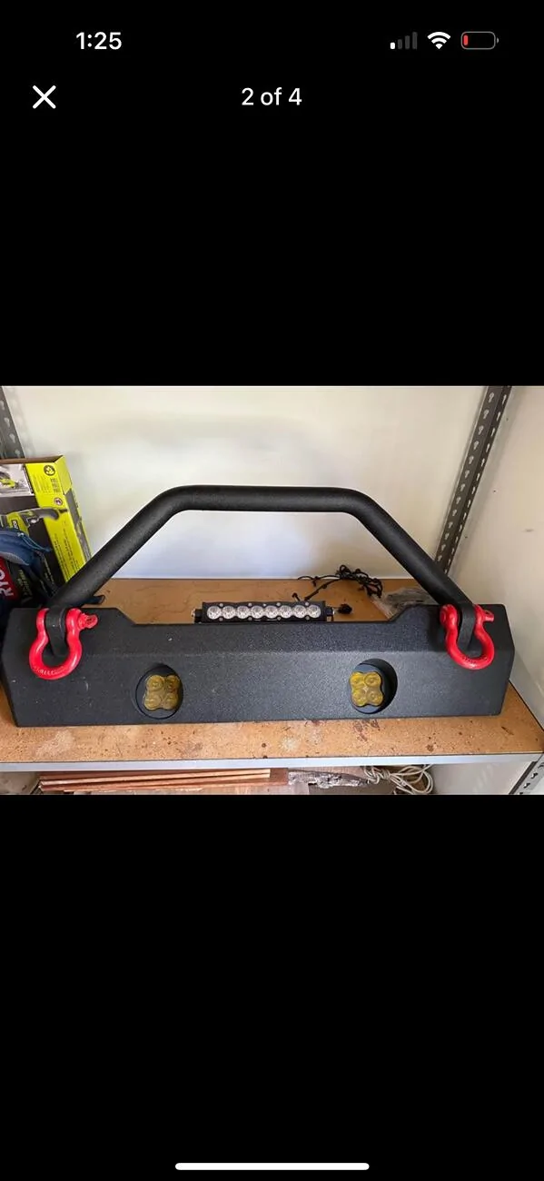 Jeep Wrangler JL DV8 Stubby Bumper/Lights $550 IMG_8651