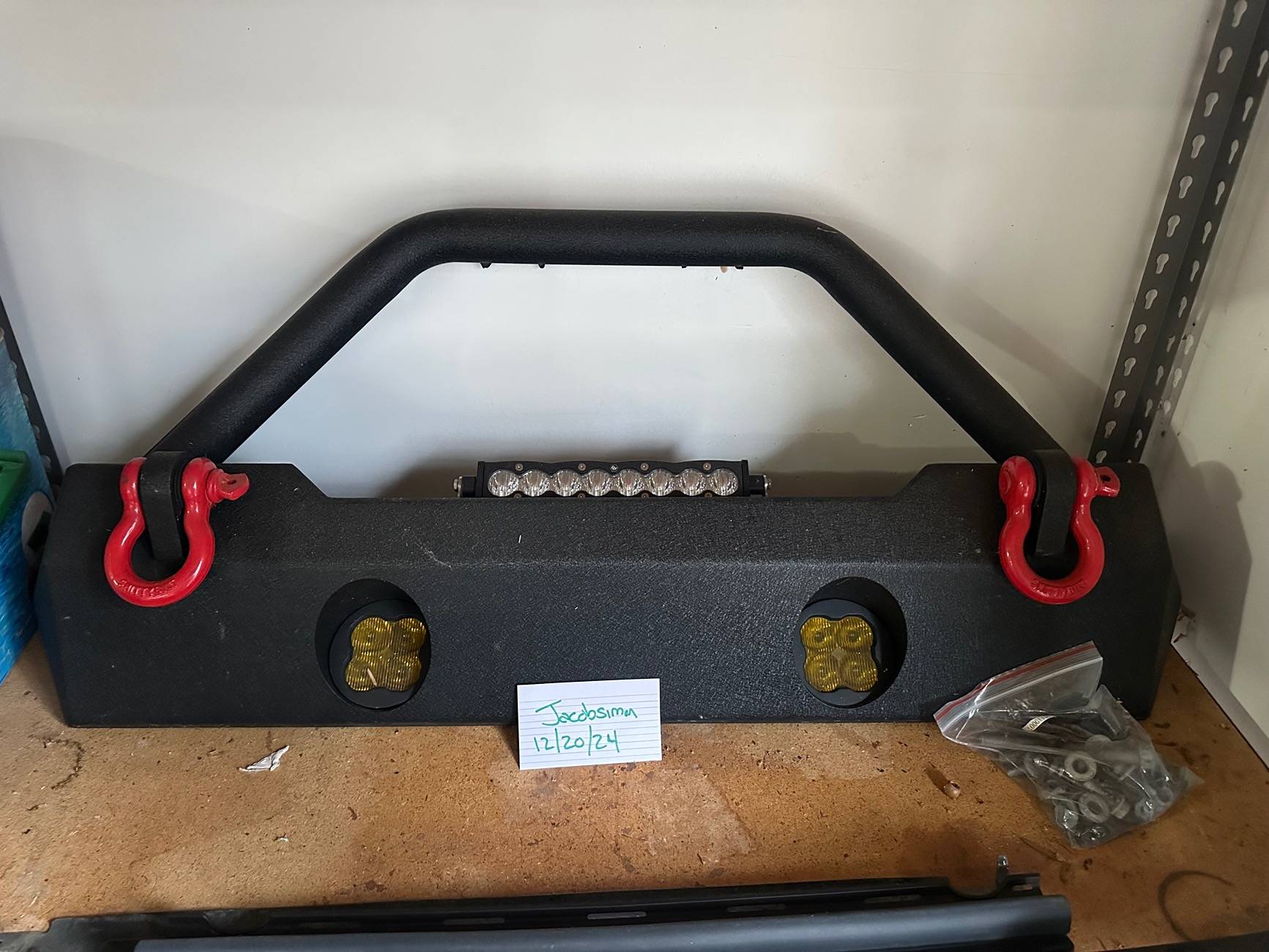 Jeep Wrangler JL DV8 Stubby Bumper/Lights $550 IMG_8648